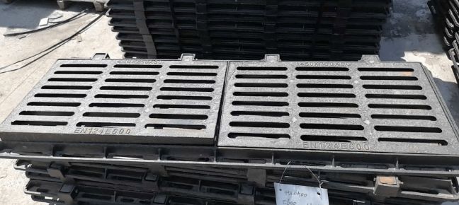 长丰球墨铸铁连体双篦展示