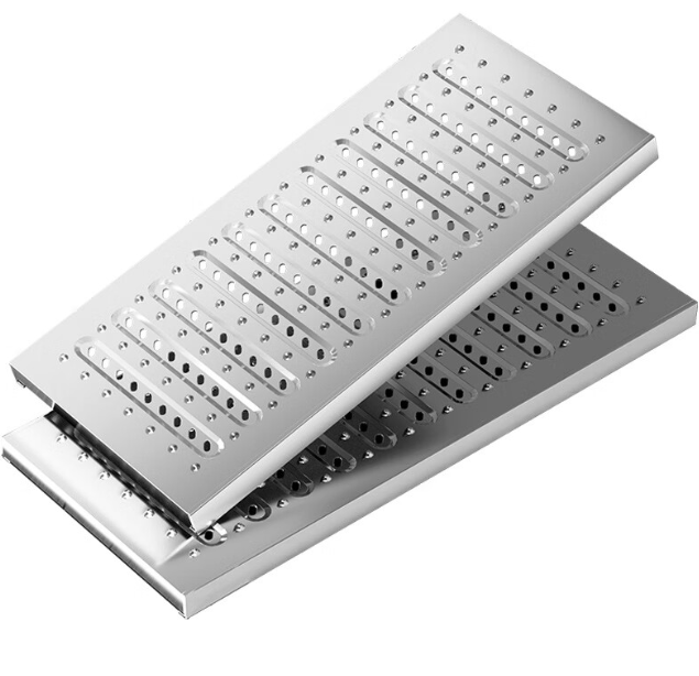 长丰不锈钢沟盖板展示